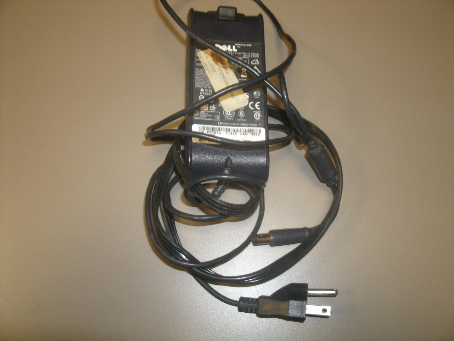 Dell F7970 Laptop Charger. OEM. Refurbished.