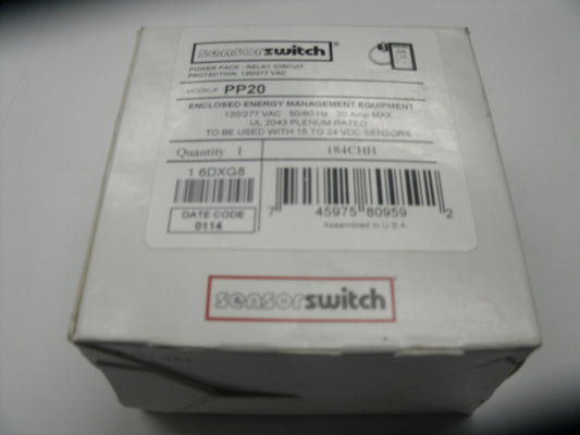 Sensorswitch PP20 Enclosed Energy Management Equipment. (35)