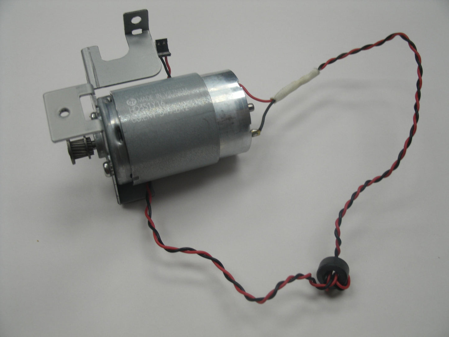 Epson RS445PD16175BR Motor With Pulley with Wires. Used.