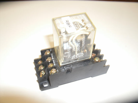 Omron MY4 110/120 VAC Coil With 2165YT Connector. (W23)