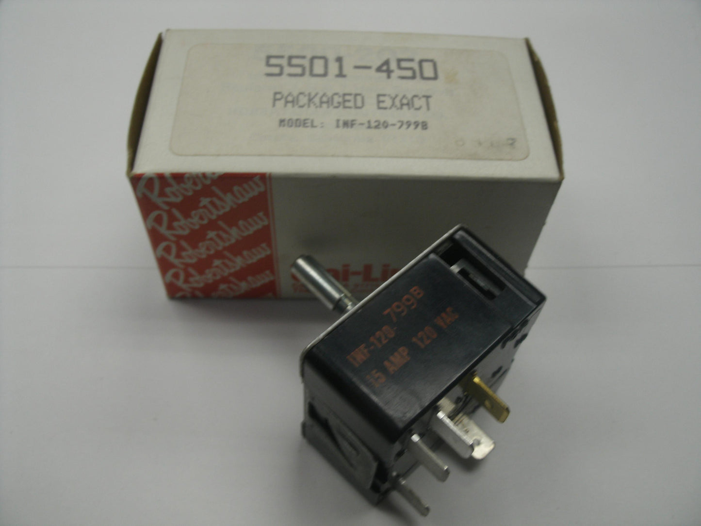 Robertshaw INF-120-799B Cooking Control. New. 5501-450.