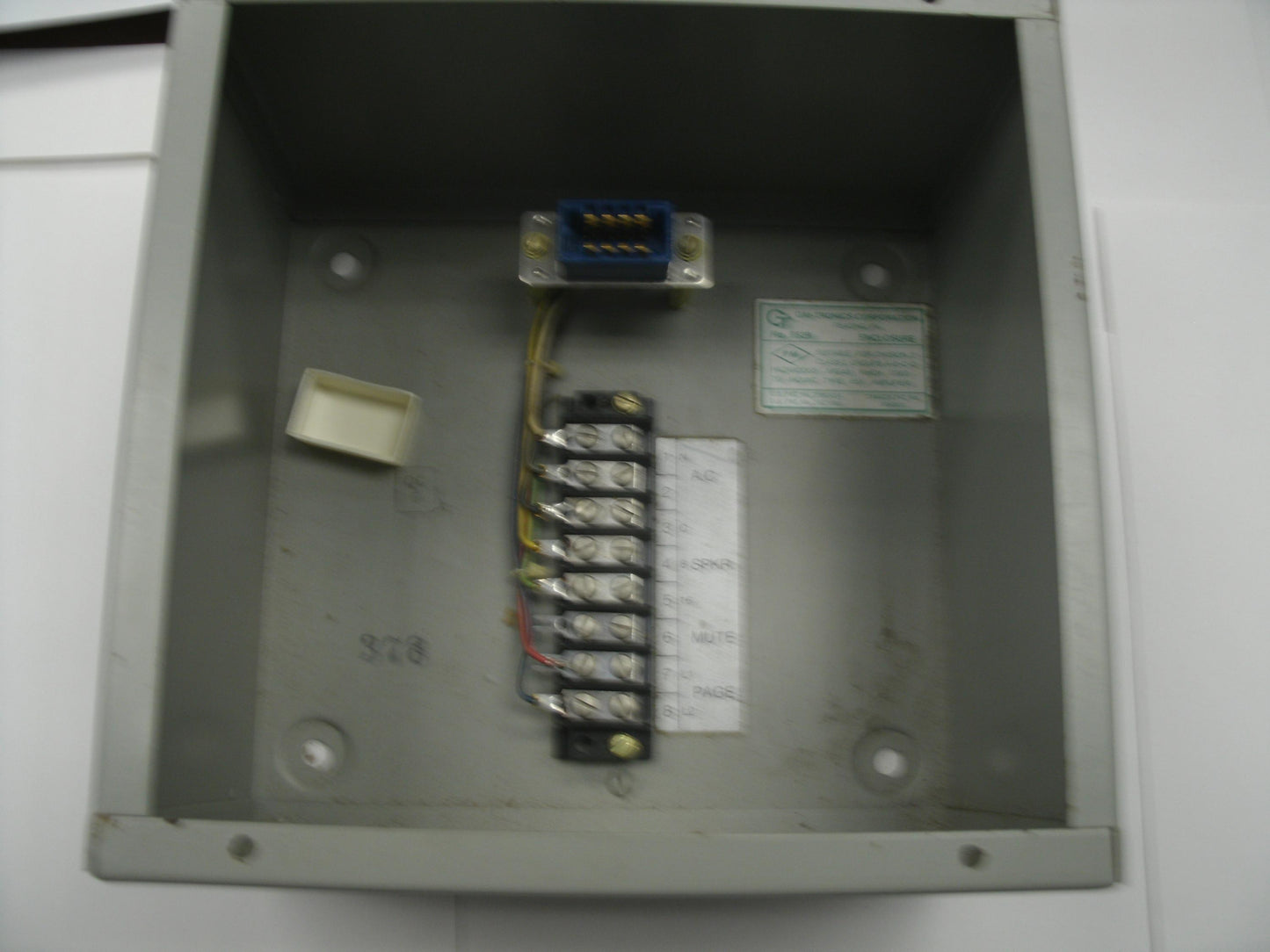 Gai-Tronics 702A Enclosure. New. No. 652B.