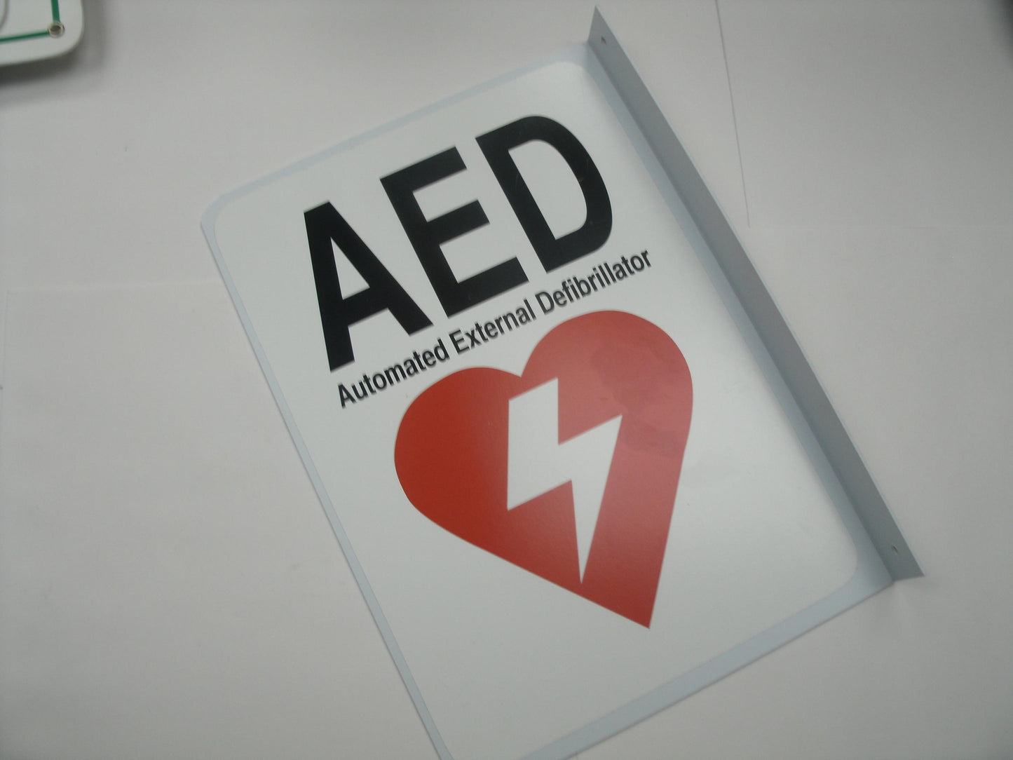 2-Way View AED Sign - Automated External Defibrillator.  81750.
