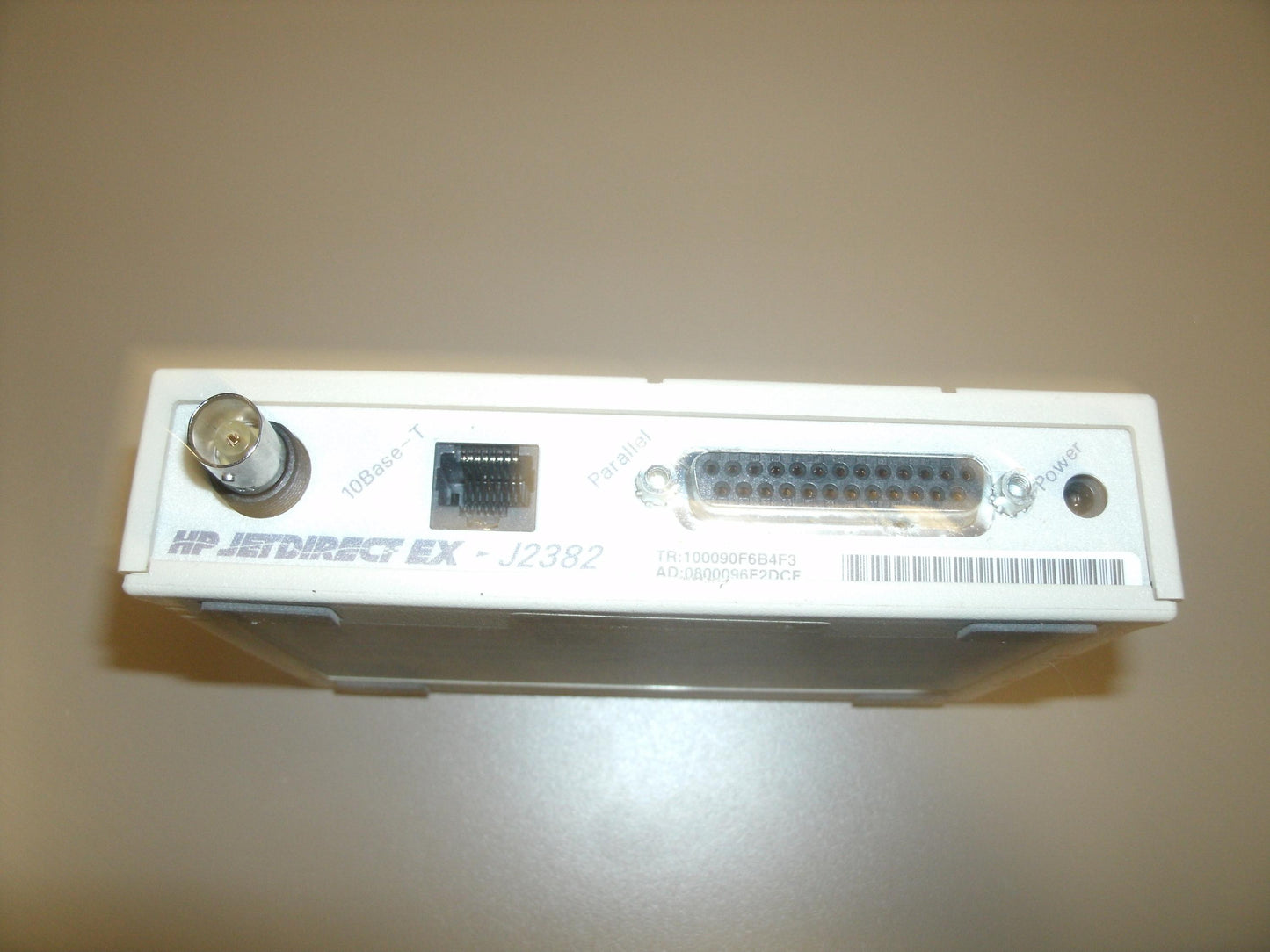 HP Jetdirect EX J2382, J2382B, J2382-60003. Used.