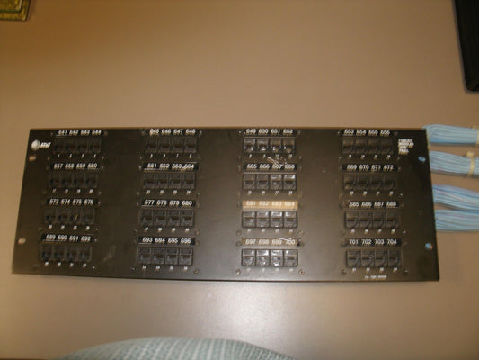AT&T 1100CAT5 Modular Jack Panel. 64 Port. Working Pull.