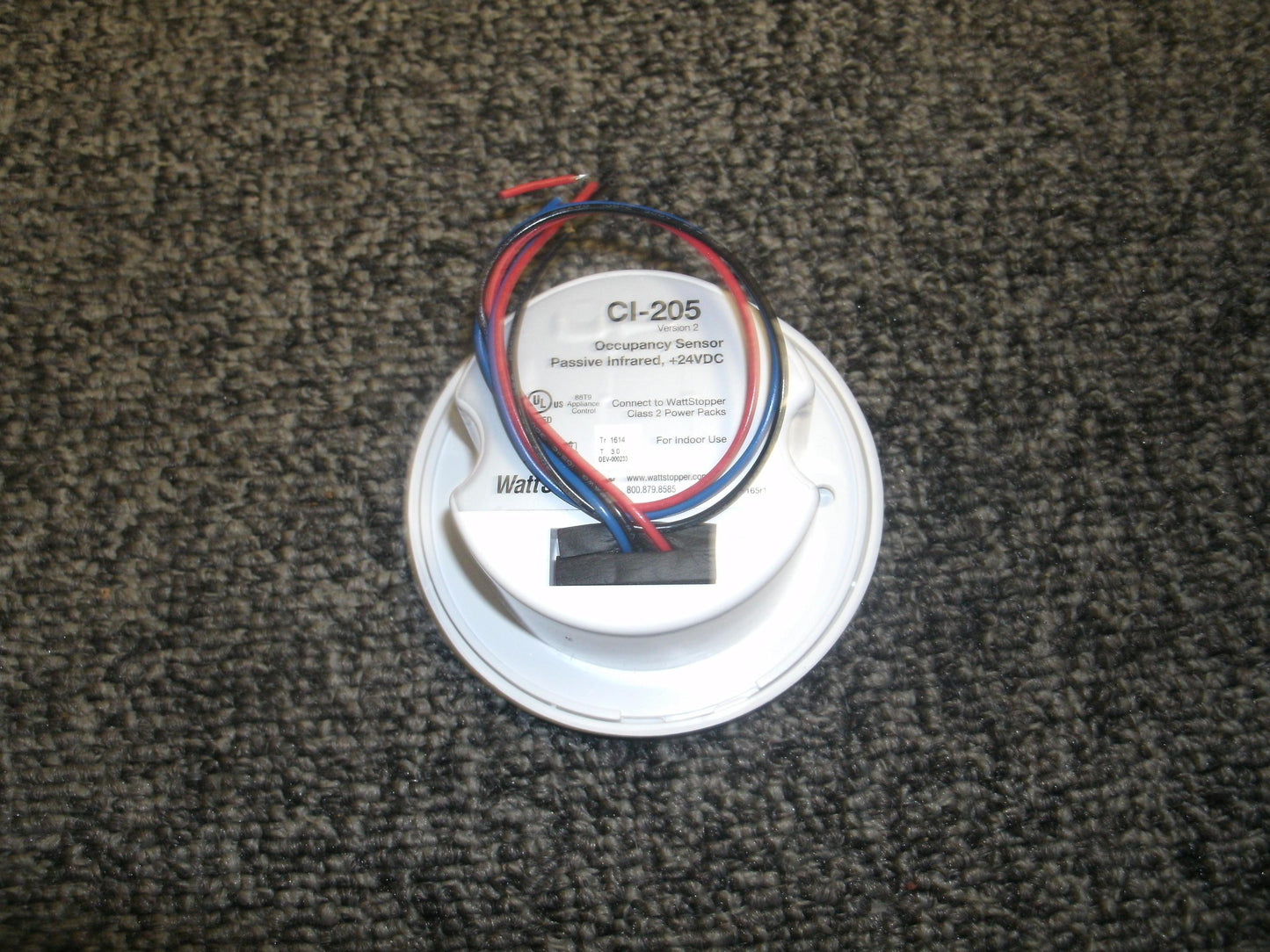 Wattstopper CI-205 Occupancy Sensor. Passive Infrared. New.
