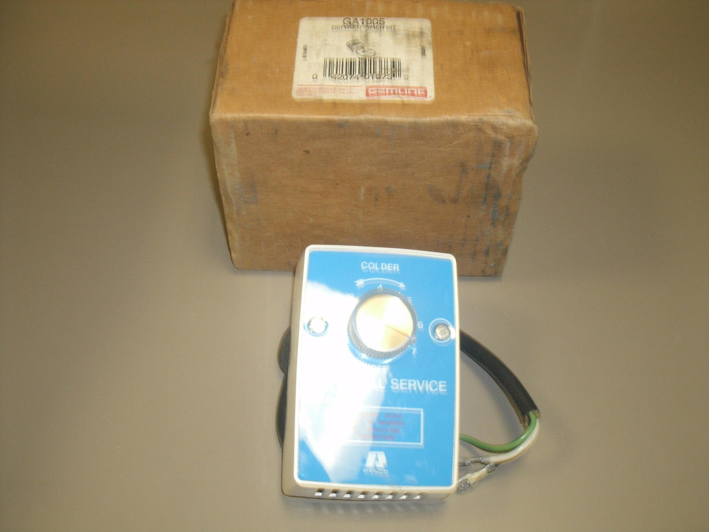 Gemline GA1005 Defrost Timer Kit. Ronco Brand GA1005. (A3)