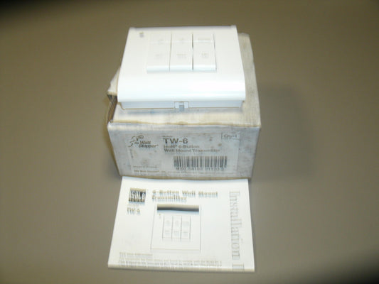 WattStopper TW-6 Isole 6-Button Wall Mount Transmitter. New.