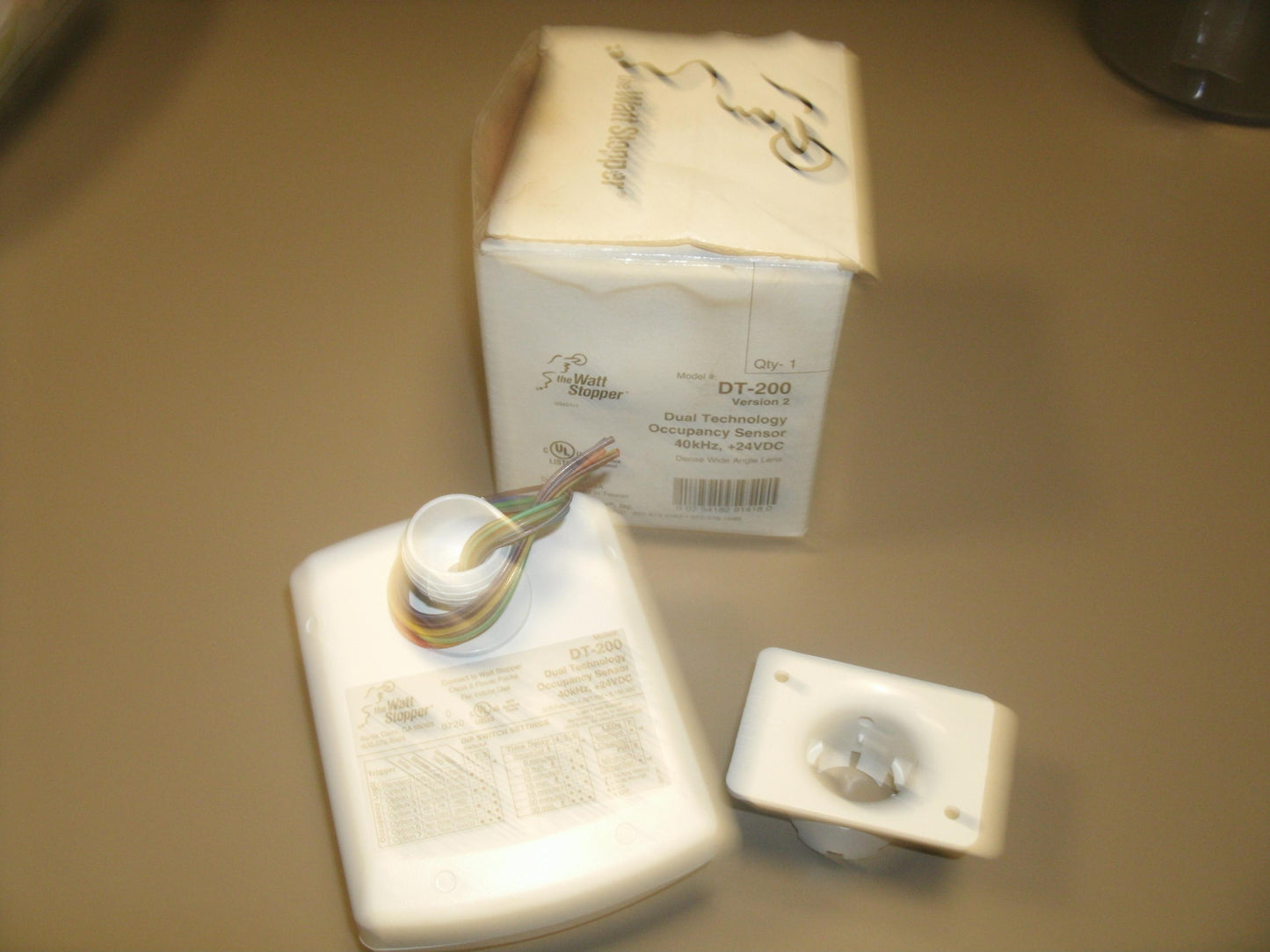 Wattstopper DT-200 Dual Technology Occupancy Sensor. New.