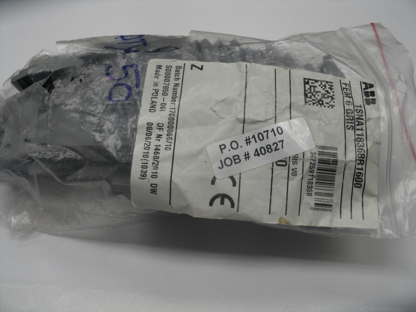 ABB, Entrelec 1SNA118368R1600 Terminal Block. Bag of 50. (6)