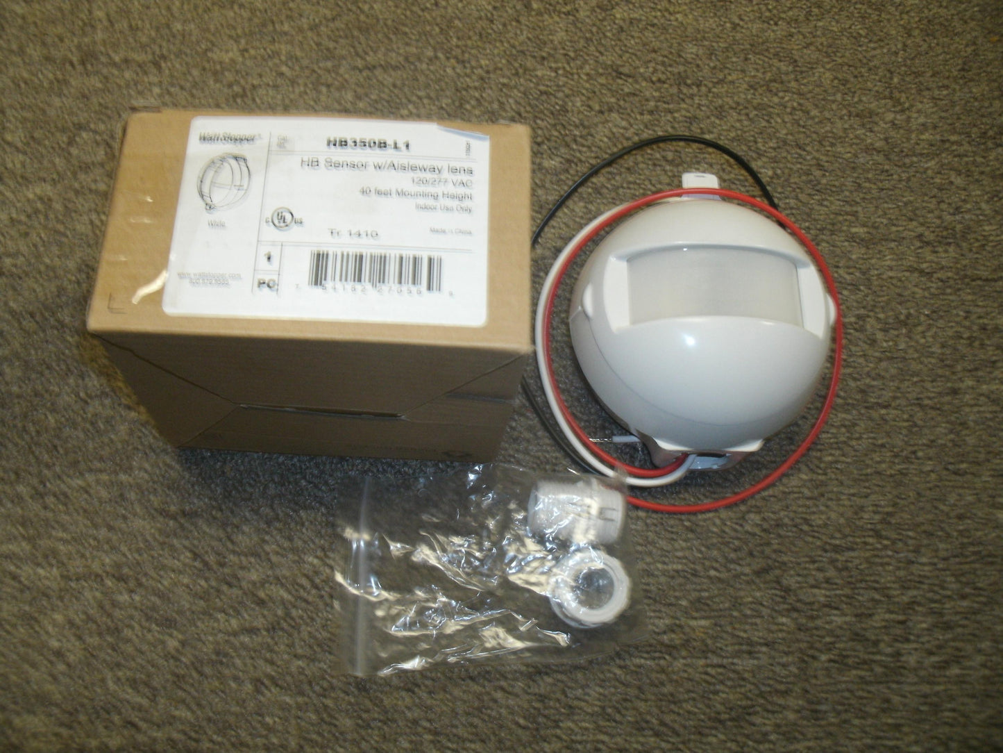 WattStopper HB350B-L1 Mount Occupancy Sensor Passive Infrared.