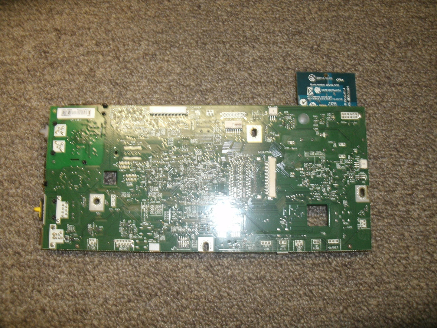HP Officejet Pro A7F65-80001 Main Formatter Circuit Logic Board.