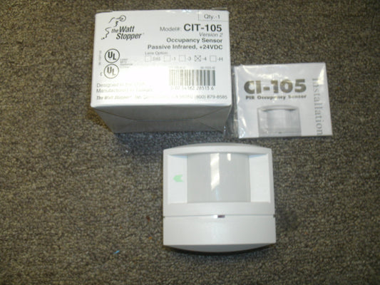 Wattstopper CIT-105 Version 2. Occupancy Sensor. New.