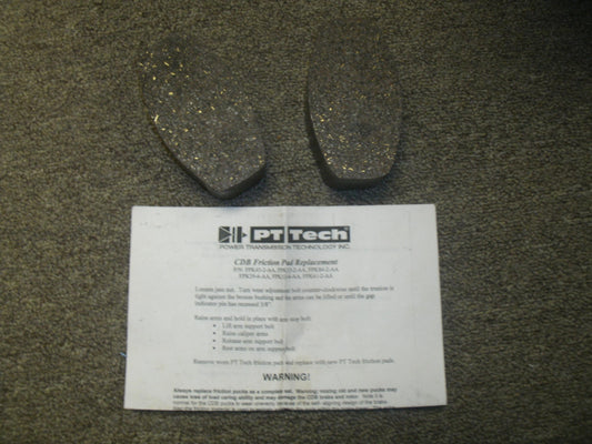 PT Tech CDB Friction Pad Replacement Pads. FPK45-2-AA. New.
