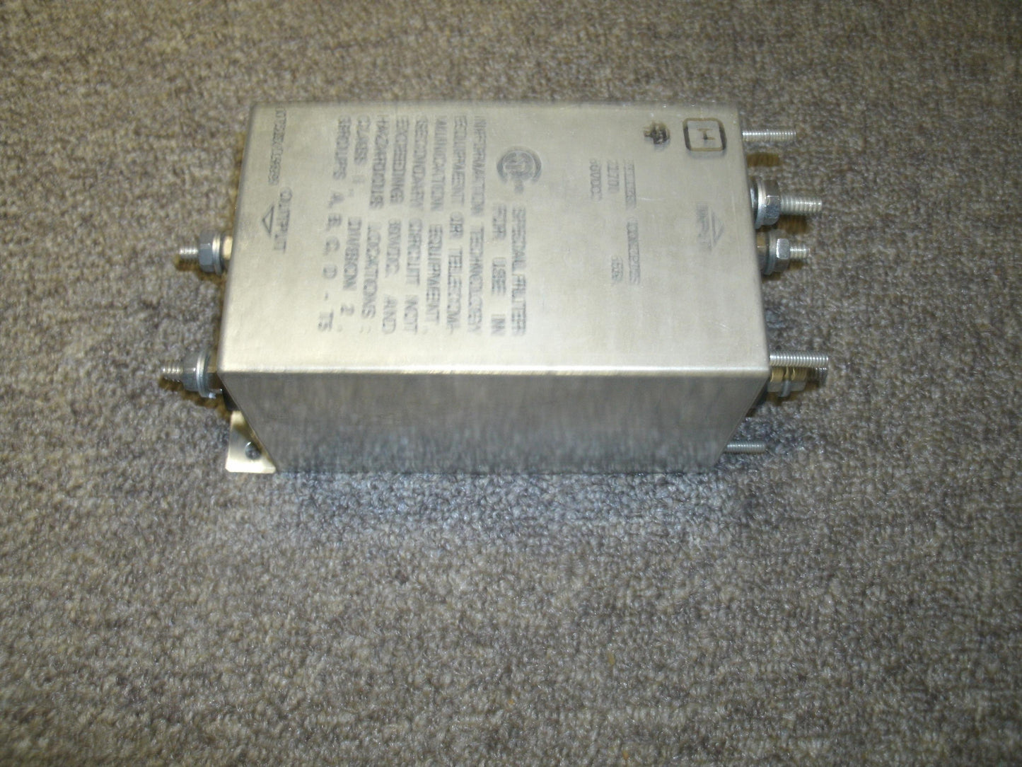 Filter Concepts 2170, 65W, 60VDC. 0752R/19699. New.