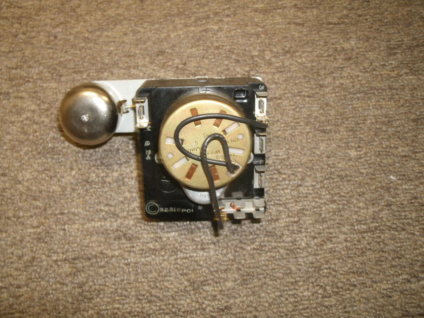 Mallory M443, UND. LAB. M443 Timer With Bell. New.