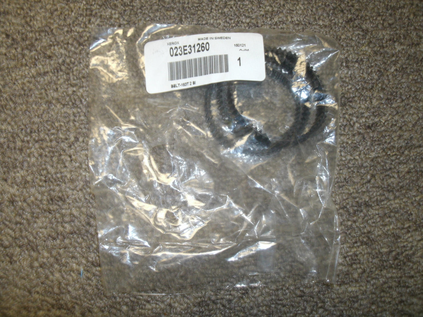 Xerox 023E31260 Belt. 163T, 2SI. New. 3 Belts. (30)