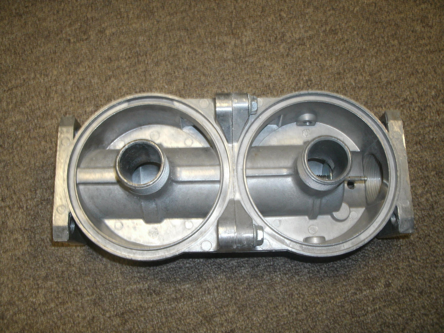 IMP Aluminum Dual Filter Housing Adapter. New.