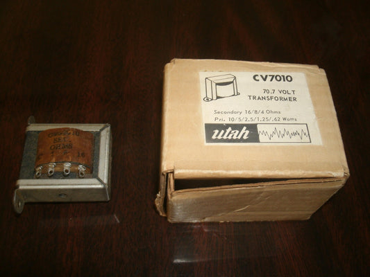 Utah CV7010 Line Transformer. 70.7 Volt. New.