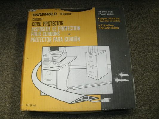 Wiremold CDG-15 Corduct Overfloor Cord Protector. New.