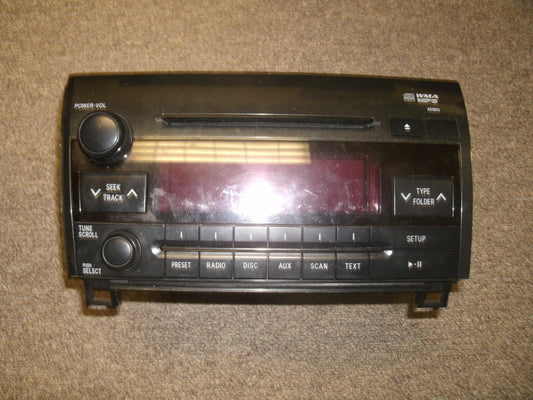 Toyota 86120-0C290 Tundra Factory Radio. A51893. OEM. Used.