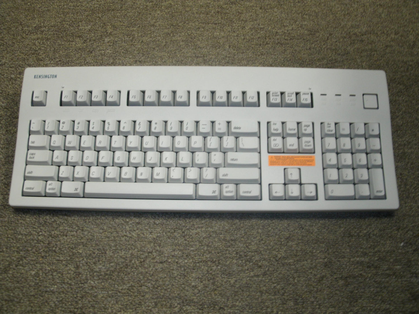 Kensington 64330 Keyboard-in-A-Box 105-Key Mac Keyboard. New.
