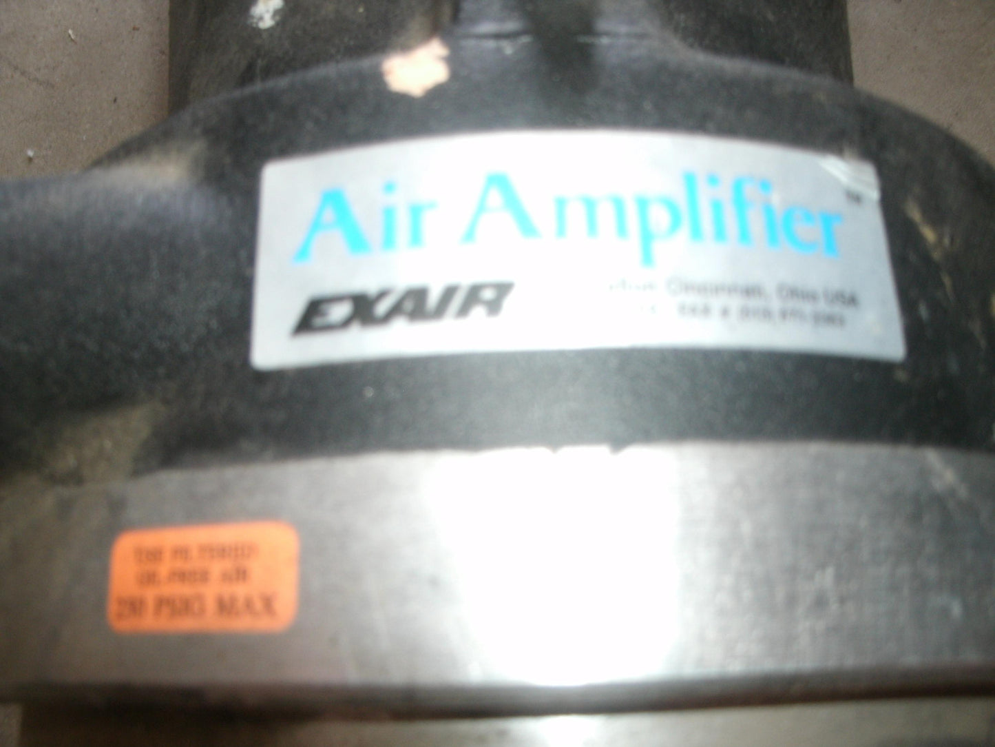 Exair 120028 Super Air Amplifier. Used. 8"