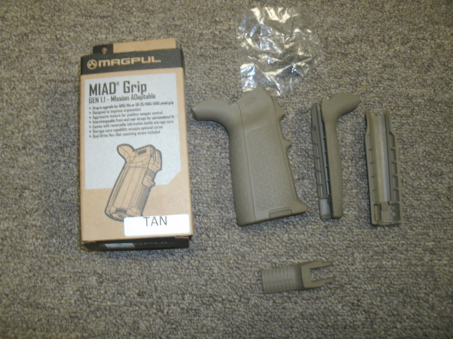 Magpul MIAD Gen 1.1 Adaptable Grip AR-15 / AR-10. New.