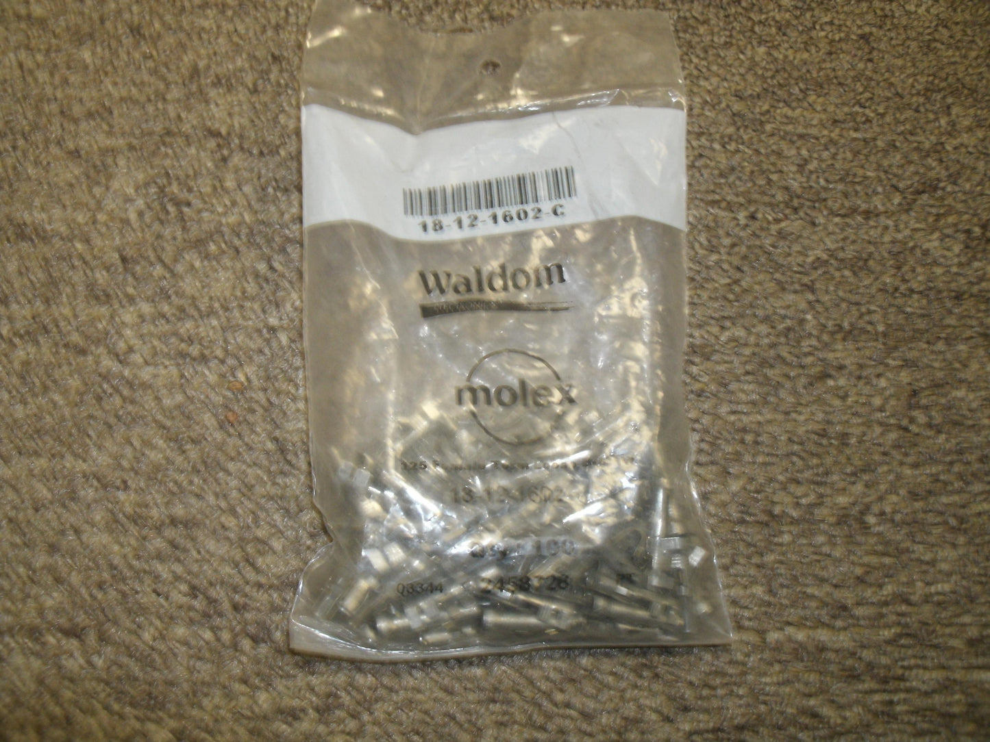 Waldom 18-12-1602-C Molex Connectors. 100 Per Order. (32)