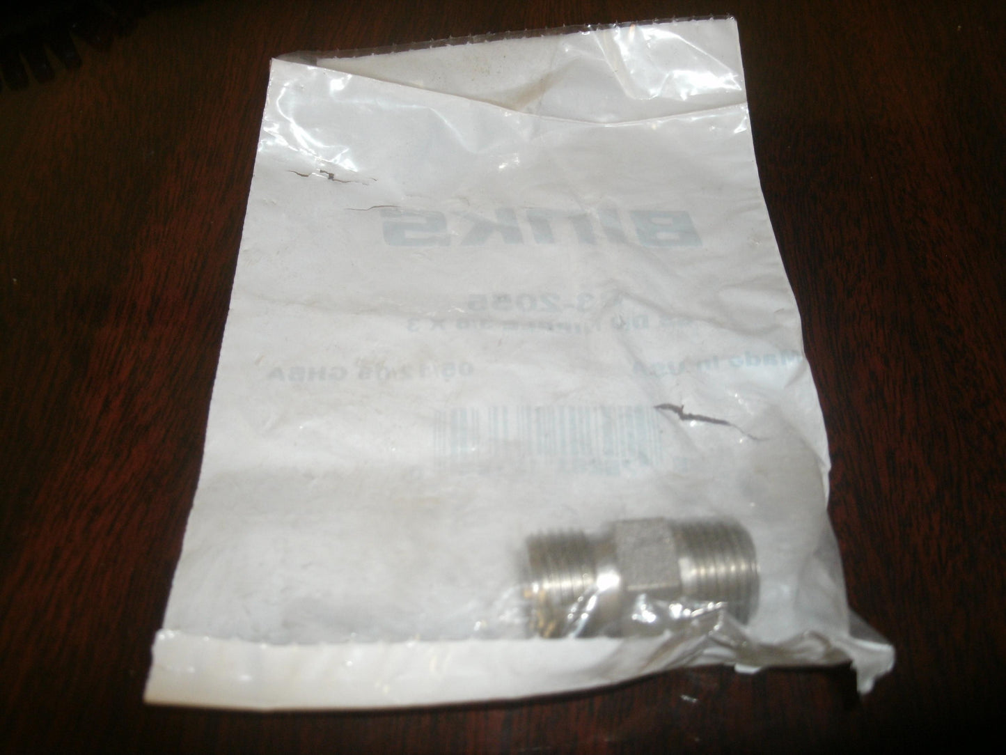 Binks 83-2055 Nipple 3/8" NPT x 3/8" NPS. New. (32)