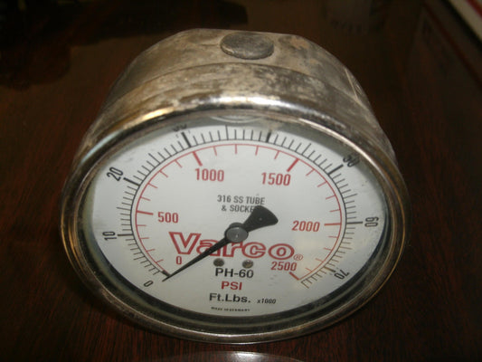 Varco PH-60 PSI Gauge. Used. (32)