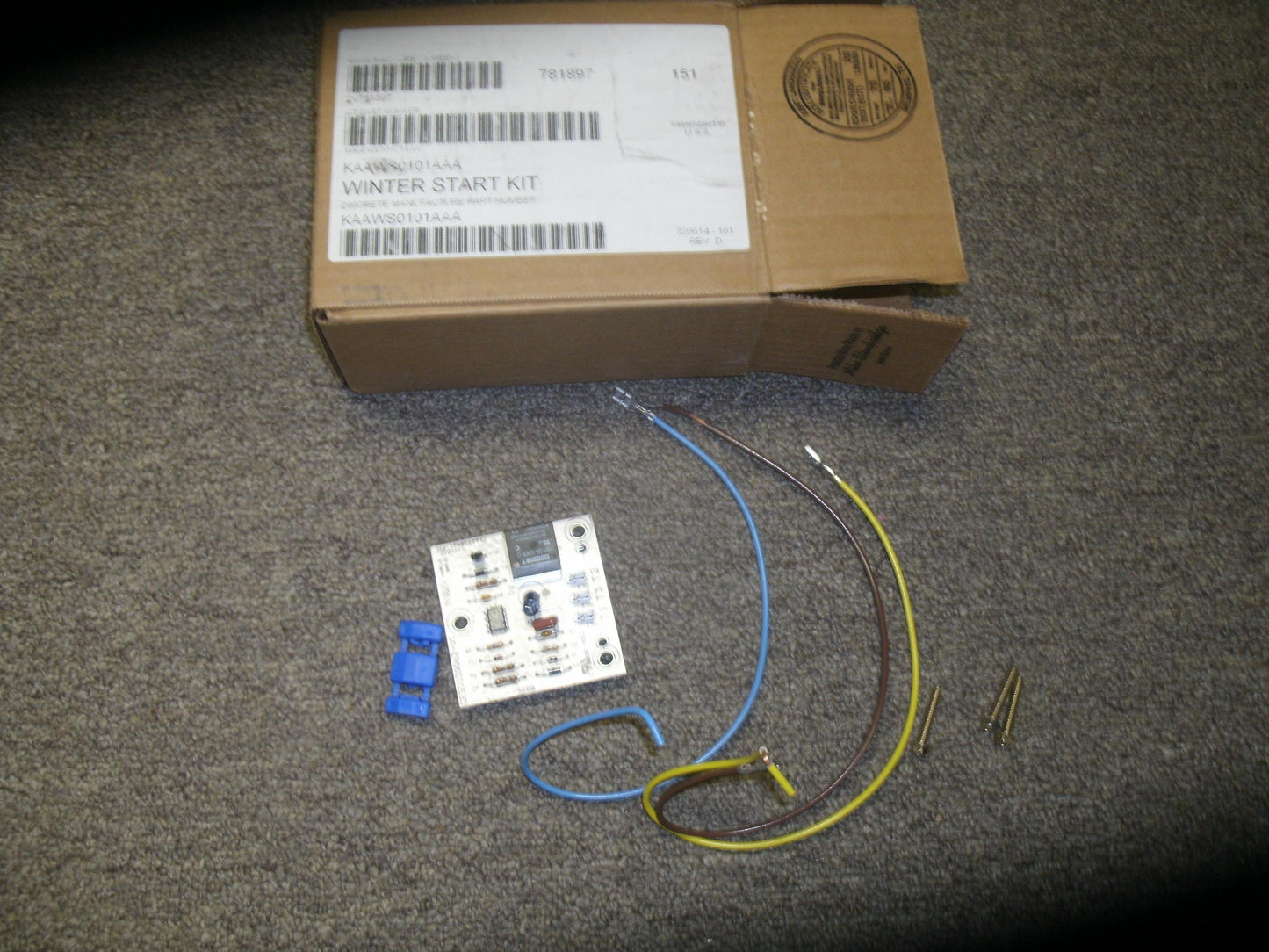 Carrier KAAWS0101AAA Winter Start Control Kit.