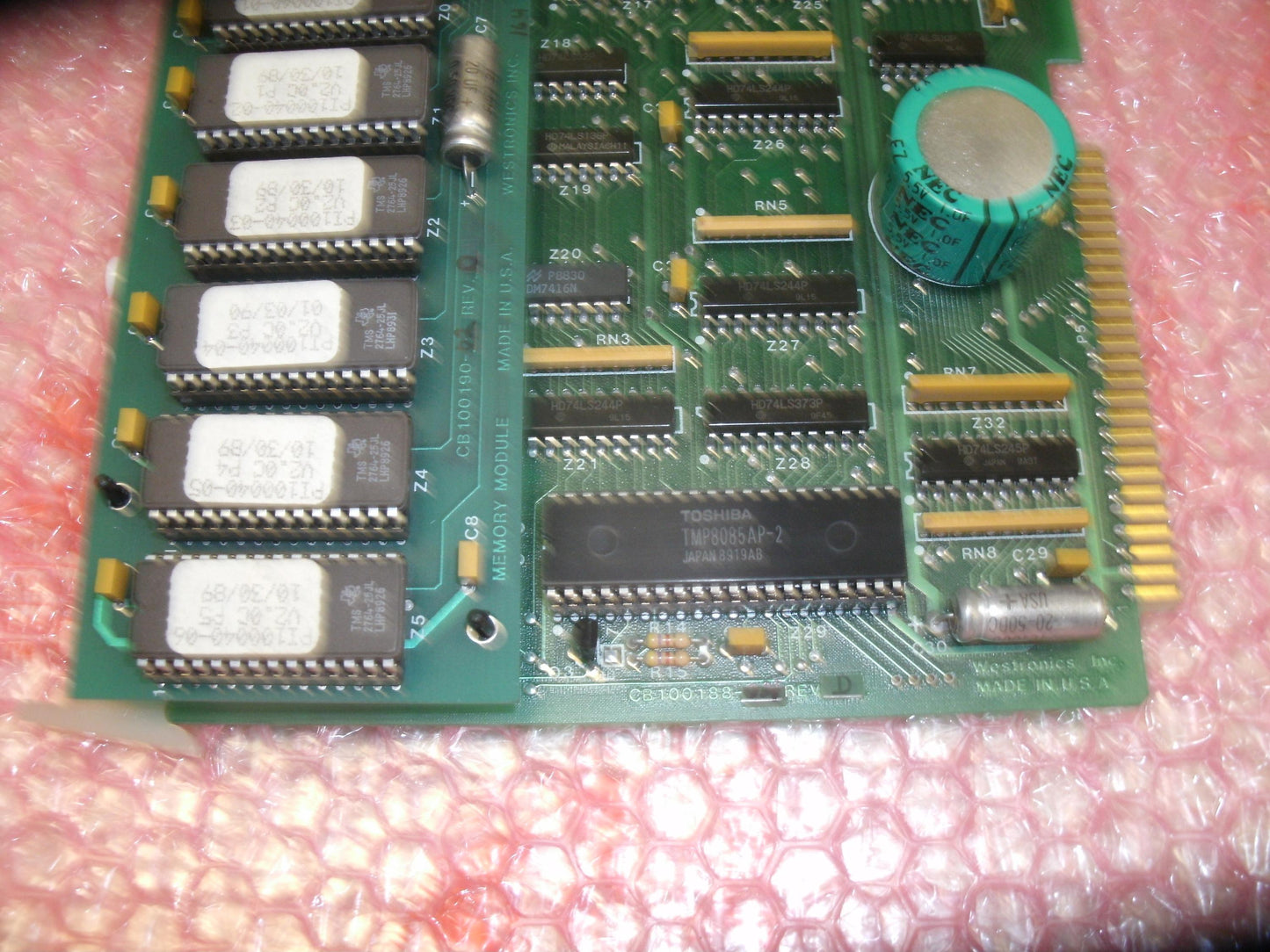 Westronics CB100188-04 Rev: D Motherboard.