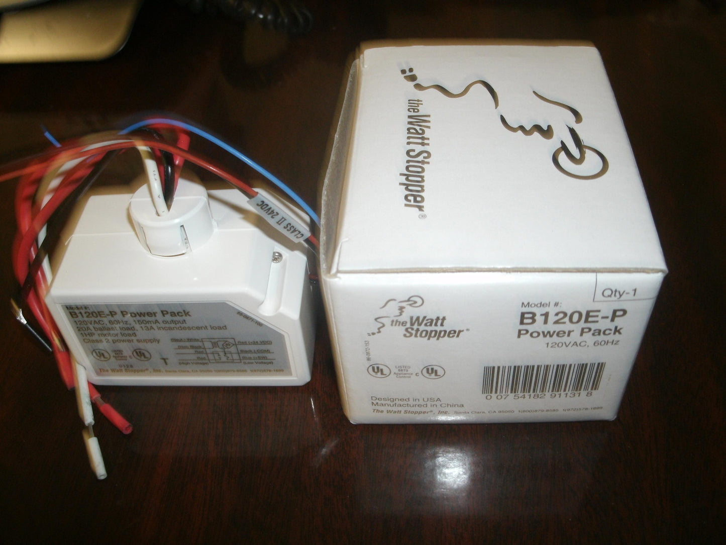 Watt Stopper B120E-P Power Pack. B120. Ivory. New.