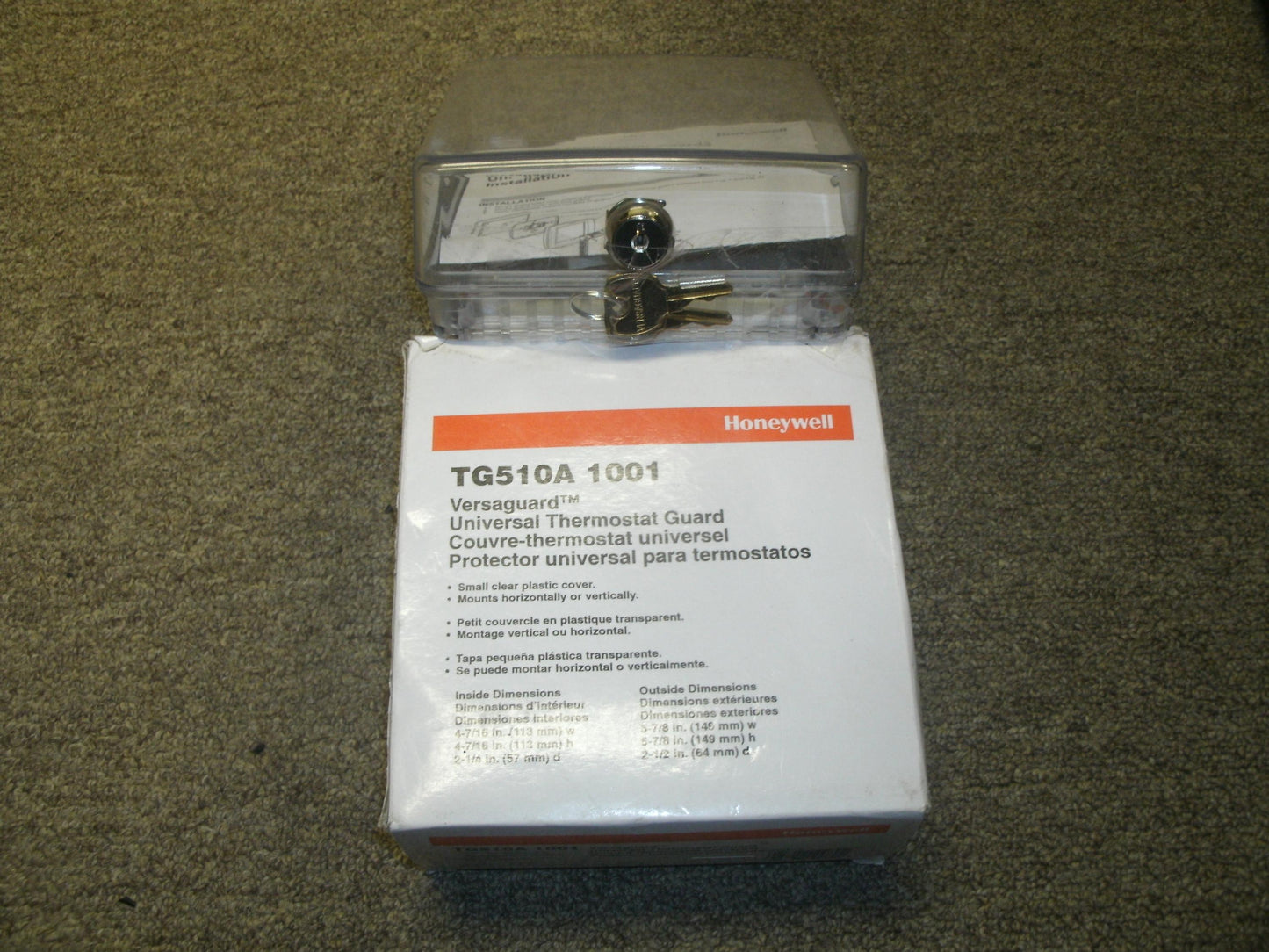 Honeywell TG510A 1001 Versaguard Thermostat Guard. (33)
