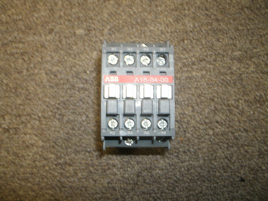 ABB A16-04-00 Contactor. 1SBL181101R8400. Working Pull. (C)