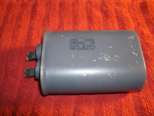 NOS 10MFD, 1000VDC, 289B493H01, 021205 Capacitor. (37)