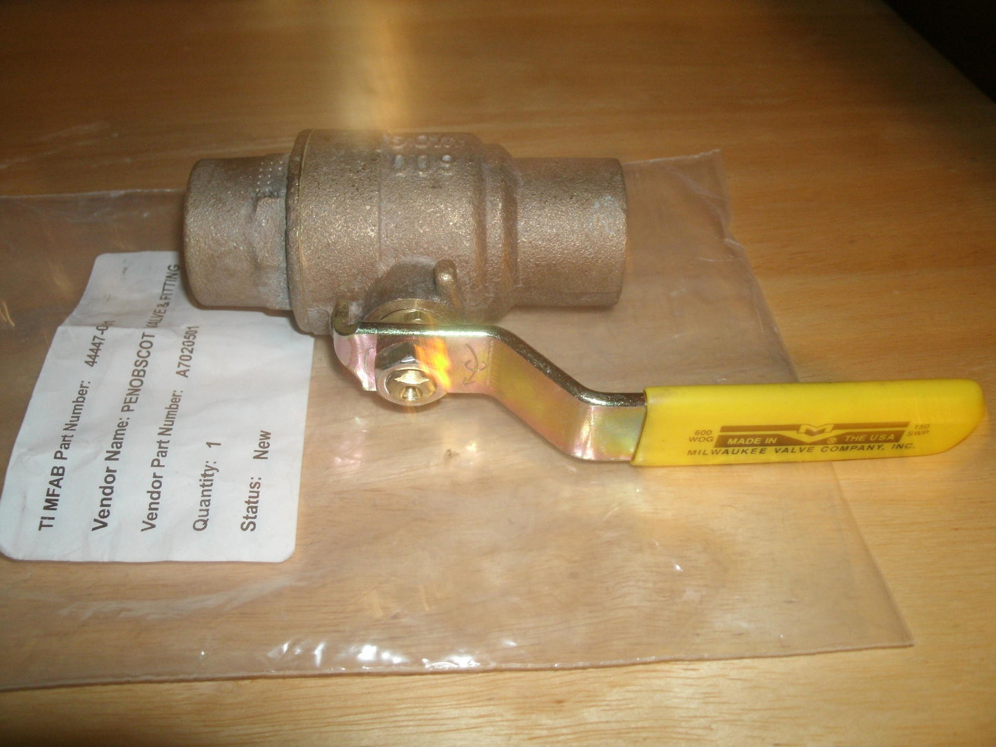 Milwaukee A7020501 Valve 600 WOG 150 SWP Brass Ball Valve (37)