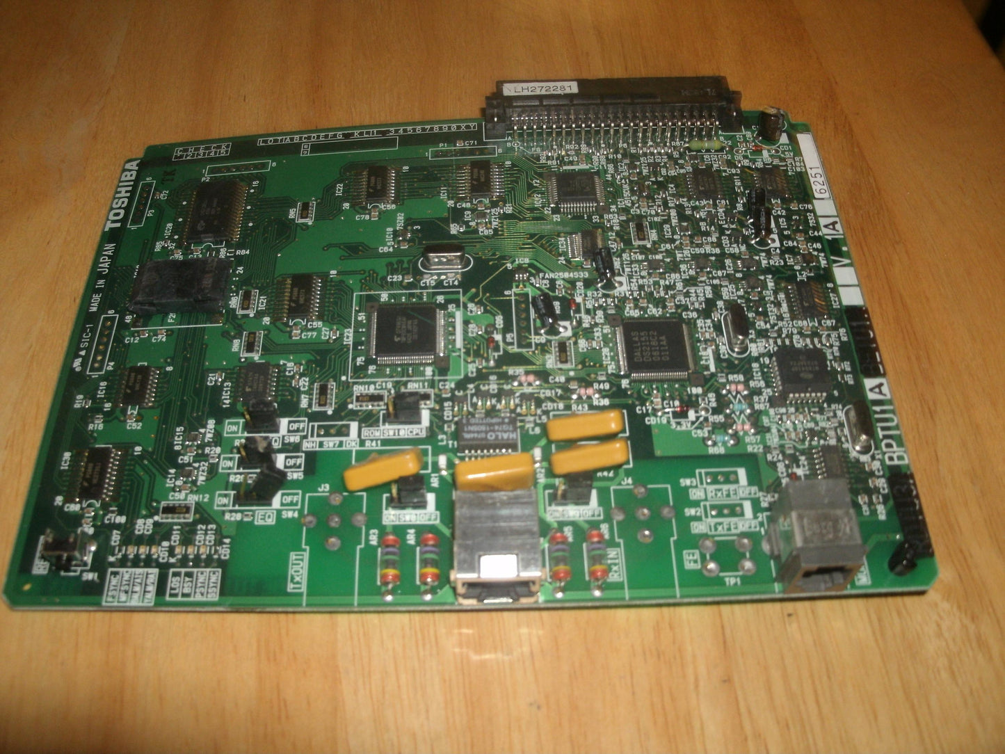 Toshiba BPTU1 SIC-1, BPTU1A. Board. Working Pull. (B10)