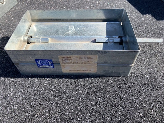 Ruskin 10" x 8" Manual Balancing Damper MD-25. New.