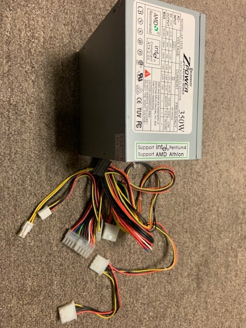 Z Power AP-350X Power Supply. 350W. PS0-EL-ZSTD350B.