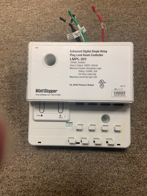 Wattstopper LMPL-201 Enhanced Digital Single Relay Controller.