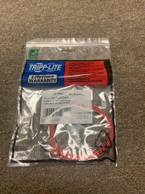 Tripp-Lite P940-391 Tripp Lite Serial ATA (SATA) Signal Cable (7Pin/7Pin)