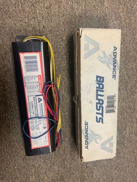 Advance V-2S40-1-TP Rapid Start Ballast. Mark III. T56014. New.