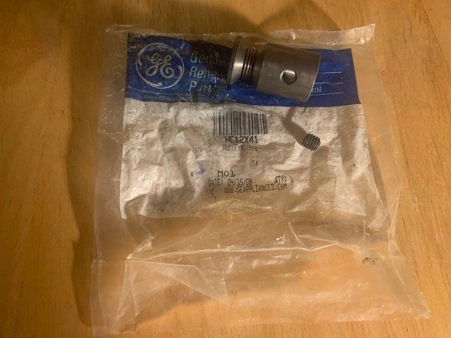 GE WE12X41 Dryer Motor Pulley and Screw. M01. New. OEM. (A2)