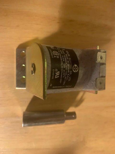 GE WP62X107 Solenoid Assembly. Bolen Electric Co: STC-13A. New. (A2)