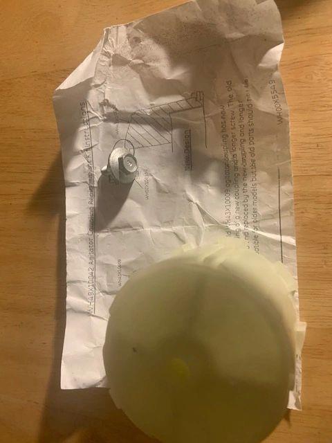 GE WH49X10042 OEM Agitator Coupling Kit for GE Washing Machine. New. (A2)