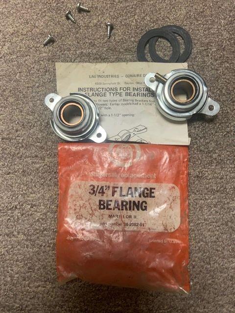 LAU Industries 38-2082-01. 3/4" Bronze Oil Flange Bearing Mark I or II. (A1)