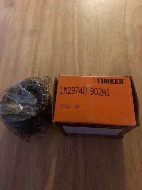 Timken LM29748, 902A1 Tapered Roller Bearing Set. New. (C2)