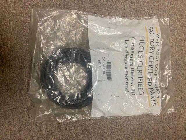 Whirlpool 12112425 Wash Belt. New. OEM Certified. (A2)